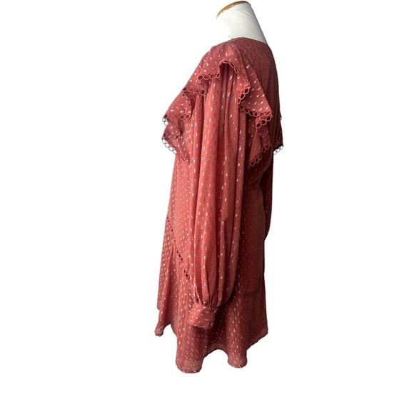New ASOS Holiday Shimmer Above Knee Sparkle Party Dress Size 10 Plunge Neck - Picture 3 of 8